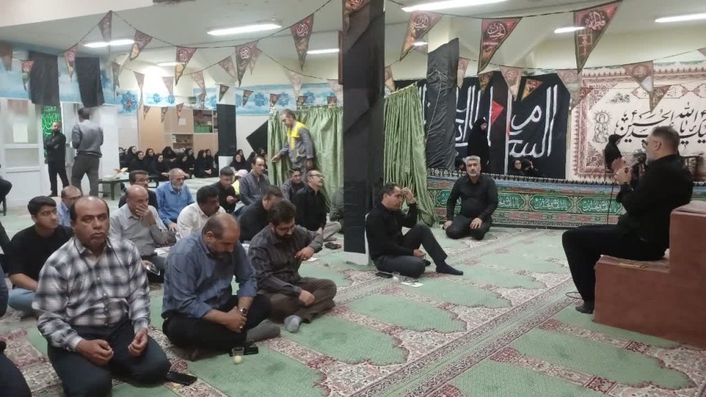 مراسم عزاداری سید و سالار شهیدان در بهزیستی استان کرمان برگزار شد