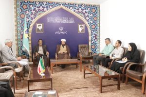 دیدار مدیرکل بهزیستی استان کرمان با امام جمعه گلباف
