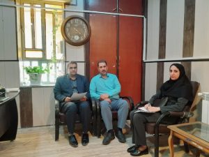 رئیس بهزیستی عنبرآباد با رئیس بنیاد شهید و امور ایثارگران دیدار کرد